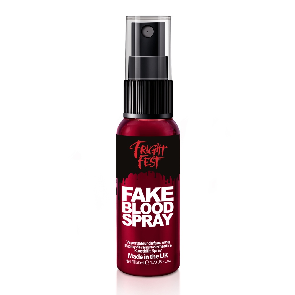 PaintGlow - Fright Fest, Fake Blood Spray 50ml Nepbloed - Rood